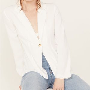 SADIE & SAGE white blazer NWT